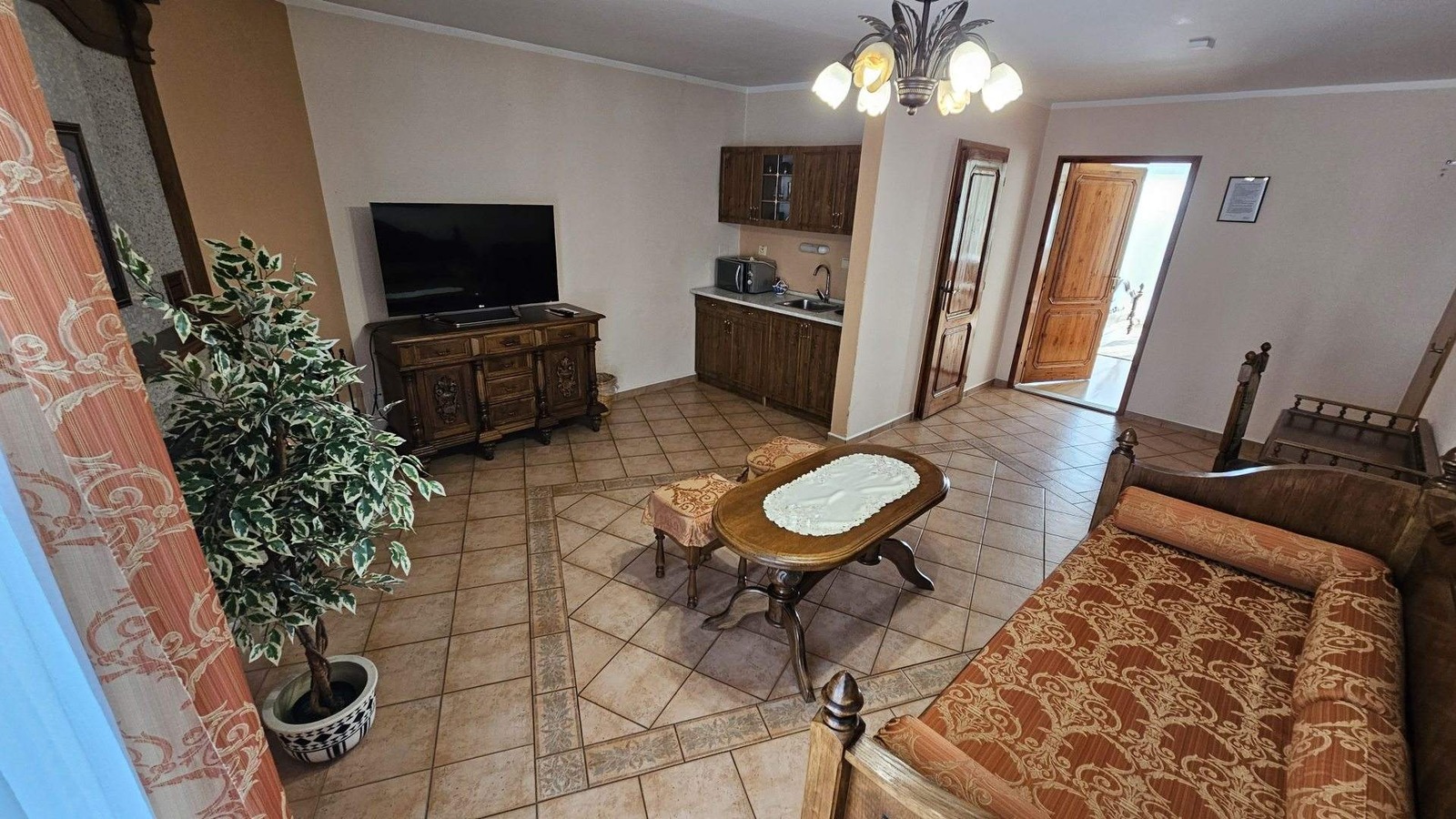 Penzión Magnólia Trenčín – Apartment – Wohnbereich