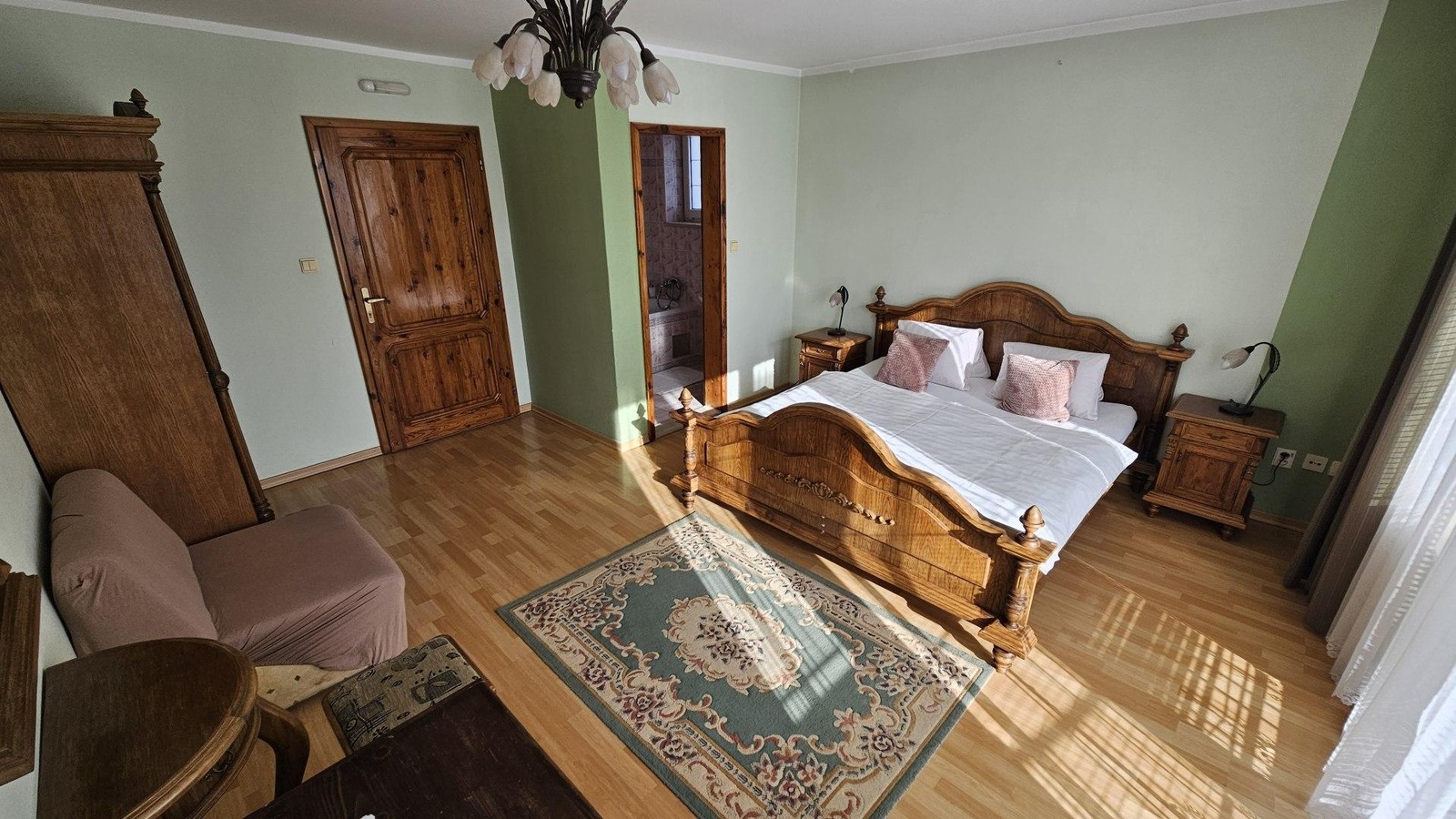 Penzión Magnólia Trenčín – Apartment – Schlafzimmer