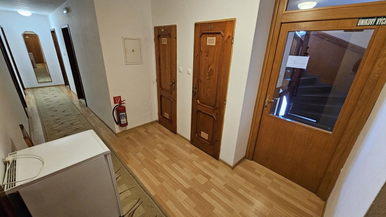 Penzión Magnólia Trenčín – Flur im ersten Stock