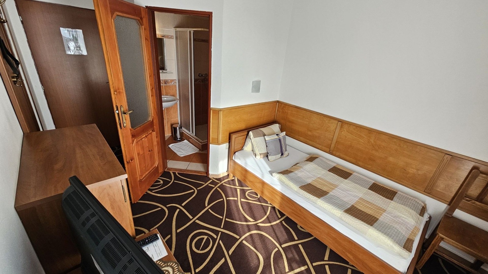 Penzión Magnólia Trenčín – Einzelzimmer – Balkon